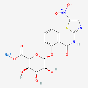 Tizoxanide Glucuronide, Sodium Salt