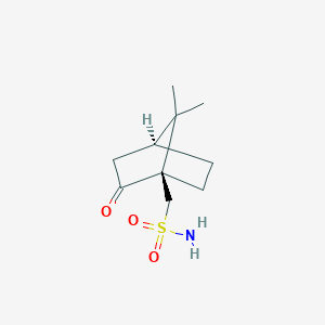 molecular formula C₁₀H₁₇NO₃S B1140148 (1R)-10-Camphorsulfonamide CAS No. 72597-34-3