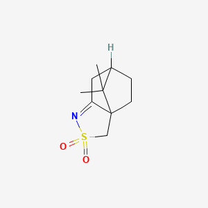 molecular formula C10H15NO2S B1140149 (-)-10-Camphorsulfonimine CAS No. 60886-80-8
