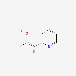 molecular formula C8H9NO B1140154 (1Z)-1-(2-Pyridinyl)-1-propen-2-ol CAS No. 106259-96-5