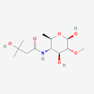molecular formula C₁₂H₂₃NO₆ B1140155 Anthrose CAS No. 769959-88-8