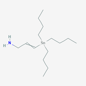 molecular formula C₁₅H₃₃NSn B1140157 Z-3-(Tributylstannyl)-2-propen-1-amine CAS No. 146829-37-0
