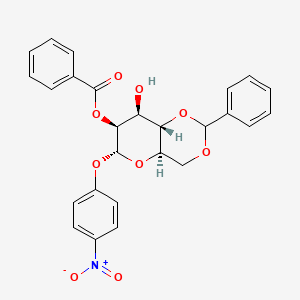 4-Nitrophenyl 2-benzoyl-4,6-O-benzylidene-a-D-mannopyranoside