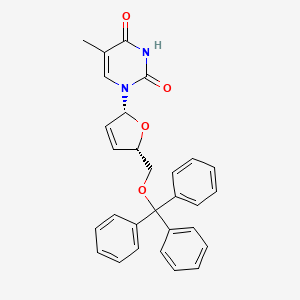 5'-O-Trityl-2',3'-dehydrothymidine