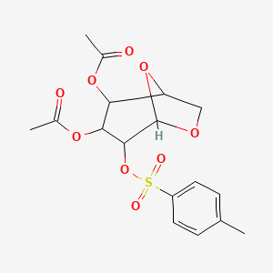 3,4-Di-O-acetyl-1,6-anhydro-2-O-p-toluenesulfonyl-beta-D-glucopyranose