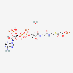 molecular formula C25H40LiN7O19P3S B1140222 CID 156593853 CAS No. 104809-02-1