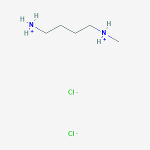 molecular formula C₅H₁₆Cl₂N₂ B1140235 N1-methylbutane-1,4-diamine dihydrochloride CAS No. 89690-09-5