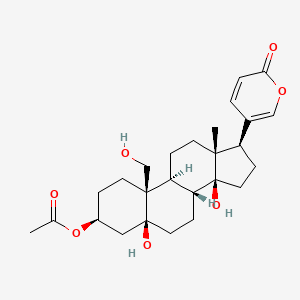 molecular formula C26H36O7 B1140248 Hellebrigeninmonoacetat [German] CAS No. 100991-83-1