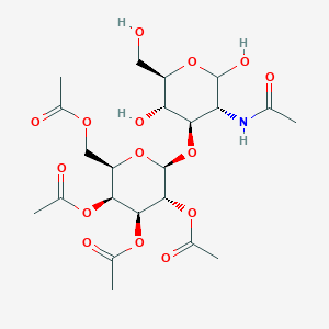 2-Acetamido-3-O-(2,3,4,6-tetra-O-acetyl-B-D-galactopyranosyl)-2-deoxy-D-glucopyranose