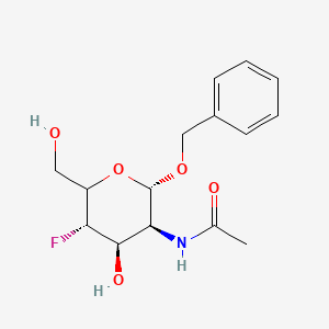 Benzyl 2-Acetamido-2,4-dideoxy-4-fluoro-alpha-D-glucopyranose