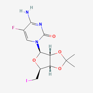 5'-Deoxy-5-fluoro-5'-iodo-2',3'-O-isopropylidenecytidine