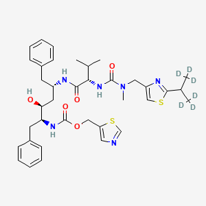 molecular formula C37H48N6O5S2 B1140323 Ritonavir-d6 