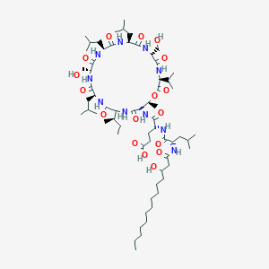 molecular formula C64H114N10O17 B1140345 奥法酰胺 A CAS No. 939960-34-6