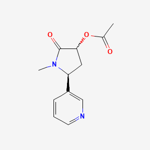 trans-3'-Hydroxy Cotinine Acetate