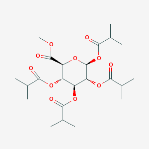 Methyl 1,2,3,4-tetra-o-isobutyryl-beta-d-glucopyranuronate