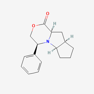 (2R,6R,8S,12S)-1-Aza-10-oxo-12-phenyltricyclo[6.4.01,8.02,6]dodecan-9-one