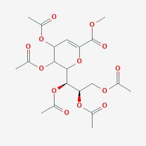 Methyl 4,5,7,8,9-penta-O-acetyl-2,6-anhydro-3-deoxy-D-glycero-D-galacto-non-2-enonate