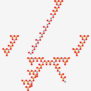 molecular formula Al24Bi2O79Si20 B1140372 Tetracosaaluminium dibismuth (nonadeca)oxide icosasilicate CAS No. 100209-16-3