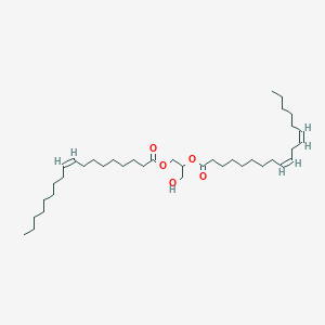 molecular formula C₃₉H₇₀O₅ B1140382 rac 1-Oleoyl-2-linoleoylglycerol CAS No. 106292-55-1