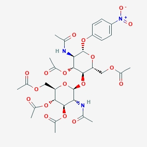1-(4-Nitrophenyl)-N,N'-Diacetyl-3,6,3',4',6'-penta-O-acetylchitobioside