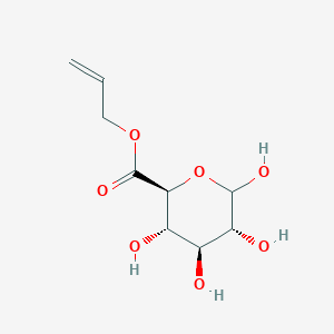 molecular formula C₉H₁₄O₇ B1140408 Allyl D-Glucuronate CAS No. 188717-04-6