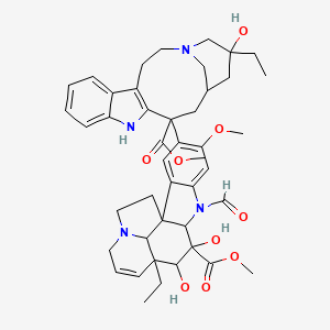 molecular formula C₄₅H₅₈N₄O₁₃S B1140421 4-Desacetyl Vincristine CAS No. 3704-01-6