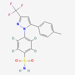 molecular formula C17H14F3N3O2S B1140425 Celecoxib-d4 