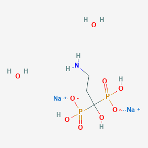 molecular formula C3H9NO7P2.2Na B1140434 帕米膦酸二钠 CAS No. 106437-12-1
