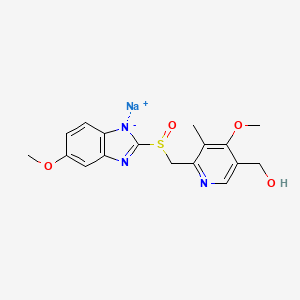 molecular formula C17H18N3NaO4S B1140435 5-Hydroxy Omeprazole Sodium Salt CAS No. 1215629-45-0