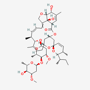 molecular formula C48H72O14 B1140454 epi-Avermectin B1a CAS No. 106434-14-4
