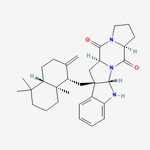 molecular formula C31H41N3O2 B1140457 Drimentine C CAS No. 204398-92-5