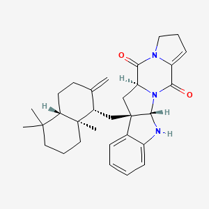 molecular formula C31H39N3O2 B1140459 Drimentine B CAS No. 204398-91-4