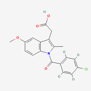 molecular formula C19H16ClNO4 B1140470 Indomethacin-d4 