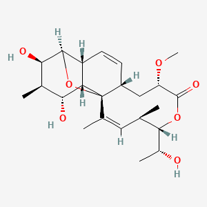 molecular formula C23H34O7 B1140493 Nodusmicin CAS No. 76265-48-0