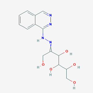 molecular formula C₁₄H₁₈N₄O₅ B1140509 5-(邻苯二氮-1-基肼亚基)己烷-1,2,3,4,6-戊醇 CAS No. 1082040-10-5