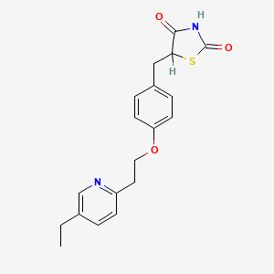 molecular formula C19H19N2NaO3S B1140520 Pioglitazone CAS No. 105390-47-4