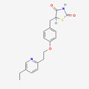 molecular formula C19H20N2O3S B1140520 Pioglitazone CAS No. 105390-47-4
