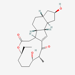 molecular formula C24H36O5 B1140521 Dihydrospinosyn A aglycone 