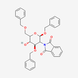 Benzyl 2-Deoxy-2-phthalimido-3,6-di-O-benzyl-beta-D-glucopyranoside