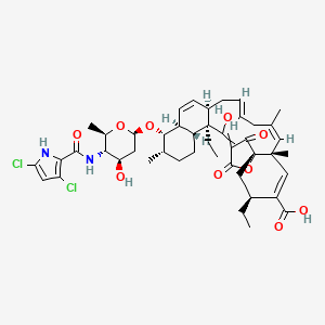 molecular formula C45H56Cl2N2O10 B1140538 Decatromicin B 