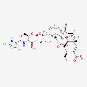 molecular formula C45H56Cl2N2O10 B1140538 Decatromicin B CAS No. 235097-64-0