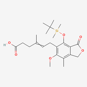 4'-tert-Butyldimethylsilylmycophenolic Acid