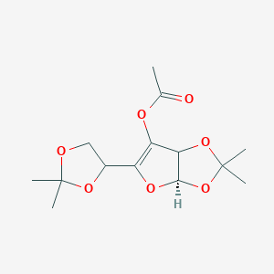 3-O-Acetyl-1,2:5,6-di-O-isopropylidene-alpha-D-erythrohexofuranen-(3)-ose