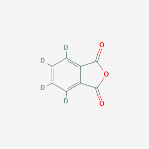 molecular formula C8H4O3 B114058 Phthalic Acid Anhydride-d4 CAS No. 75935-32-9