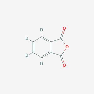 molecular formula C8H4O3 B114058 Phthalic anhydride-d4 CAS No. 75935-32-9