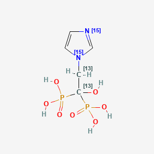 Zoledronic acid-15N2,13C2