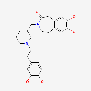 B1140584 DL-Cilobradine CAS No. 109859-50-9