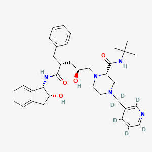 molecular formula C36H47N5O4 B1140607 Indinavir-d6 CAS No. 185897-02-3