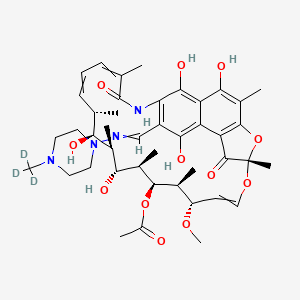 molecular formula C43H58N4O12 B1140610 Rifampicin-d3 