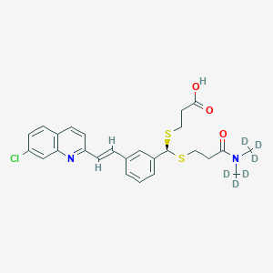 molecular formula C26H27ClN2O3S2 B1140618 Verlukast-d6 